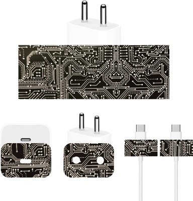 WRAPIFY Premium Sticker Skin Pre-Cut DIY Wrap for Apple 20W Fast Charger and Cable Mobile Skin(SS9)