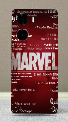 SkinoMania Vivo V29e Mobile Skin(Typo-Marvel Multicolor Mobile Skin)