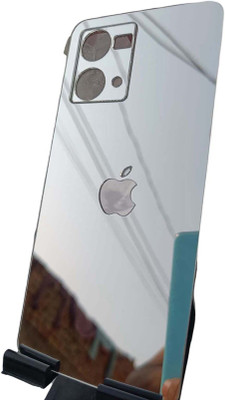 TWUAOP OPPO F21 PRO 4G, OPPO F21S PRO 4G MOBILE SKIN ACRYLIC SHEET MIRROR BACK PANNEL Mobile Skin(Silver)