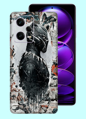 WeCre8 Skin's Xiaomi Redmi Note 12 Pro 5G Mobile Skin(Comic Panther Multicolor Mobile Skin)