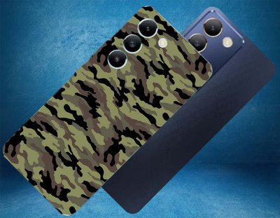 AsSkin Vivo T3 5G Mobile Skin(Green Camo Skin With Glossy Matte Finish.)