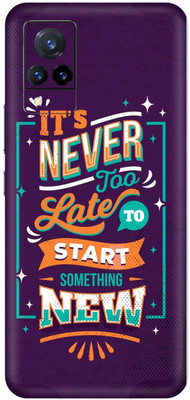 SKINADDA Vivo V21 5G Premium Vinyl Mobile Skin(Multicolor)
