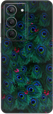 wrap craft Realme 14X 5G Premium Vinyl BACK Mobile Skin(Multicolor)