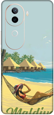 wrap craft VIVO V40E 5G Premium SUPERVinyl BACK Mobile Skin(Multicolor)