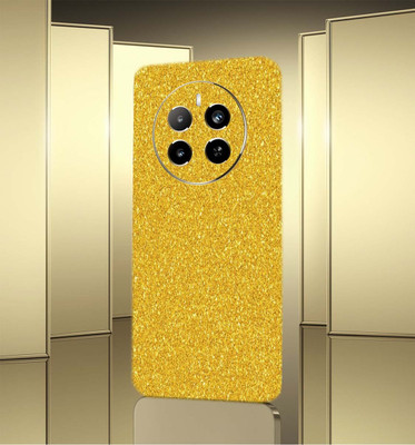 AsSkin Realme 70 Pro Mobile Skin(Sparkle Gold Gliter Skin With High Gloss Matte Finish)