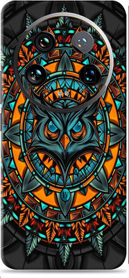 SkinoMania Xiaomi 14 Ultra Premium Vinyl Mobile Skin (Multicolor) Mobile Skin(Mighty owl)