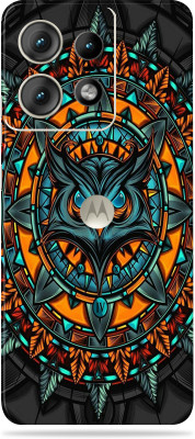 WeCre8 Skin's motorola edge 50 pro Premium Vinyl Mobile Skin (Multicolor) Mobile Skin(Mighty owl)