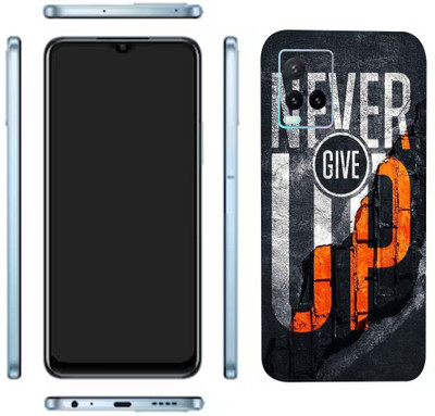 Pochanki Vivo Y33t Mobile Skin(Never Give Up Skin With Glossy Matte Finish.)