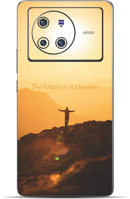 VYBE Vivo X80 Them Mobile Skin Mobile Skin(Earth Yellow 41)
