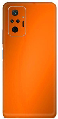Vcare GadGets Redmi Note 10 Pro Mobile Skin(Orange)