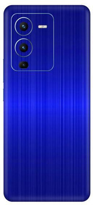 Vcare GadGets V25 Pro Mobile Skin(Dark Blue Brushed)