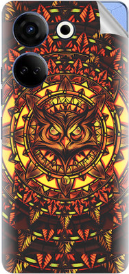 Snooky Tecno Camon 20 Pro Mobile Skin(Red)
