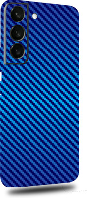 Jeeva Creation Samsung Galaxy S22, samsung s22, SAMSUNG Mobile Skin(Ultra Super Blue Carbon Fiber Skin With High Matte Finish.)