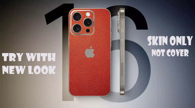 TJ CREATION Apple iPhone 16 Pro Mobile Skin(chili red)