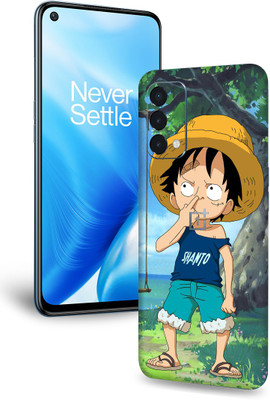 WeCre8 Skin's Oneplus Nord N200 5G Mobile Skin(Kid Luffy By Shanto Multicolor Mobile Skin With Cleaning Wipe)