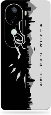SkinoMania vivo v40e 5g Premium Vinyl Mobile Skin (Multicolor) Mobile Skin(Black Panther)