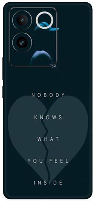 Vcare GadGets Quote3 Vivo T2 Pro 5G Mobile Skin(Multicolor)