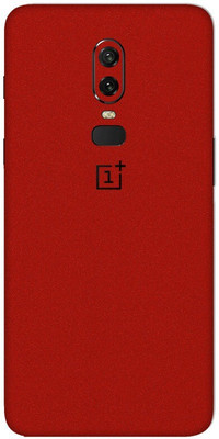 Vcare GadGets OnePlus 6 Mobile Skin(Red)