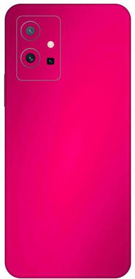 Vcare GadGets Metallic Pink Shining vivo Y75 5G Mobile Skin(Metallic Pink Shining)