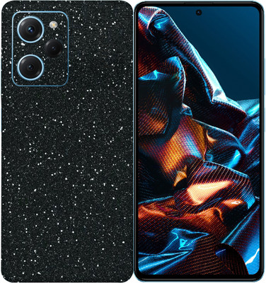 SkinoMania POCO X5 Pro 5G Mobile Skin(Black-Gliter)