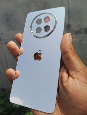 MOKPLZ REALME 12X 5G BACK PANNEL SILVER Mobile Skin(Silver)