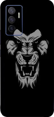 BugguSkin SAMSUNG GALAXY S21 FE, Samsung Galaxy S21 FE 5G Mobile Skin(Ultra Super Annoyed Black Lion Skin With High Mattte Finish.)