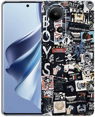 AsSkin Oppo Reno 10 5g, oppo reno 10 5g Mobile Skin(Multicolor)