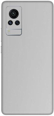 Vcare GadGets Vivo X60 Pro Mobile Skin(Metallic Silver Shining)