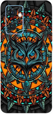 BugguSkin Oppo Reno7 5G Mobile Skin(Ultra Super Mighty Owl Skin With High Mattte Finish.)