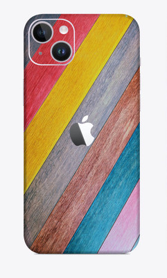 SkinoMania iphone 14 Mobile Skin(Multicolor Texture)