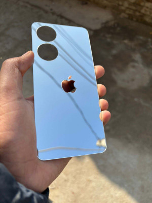 TWUAOP VIVO T2 5G MOBILE SKIN BACK PANNEL ACRYLIC SHEET Mobile Skin(Silver)