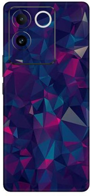Vcare GadGets Diamond Crystal Vivo T2 Pro 5G Mobile Skin(Multicolor)