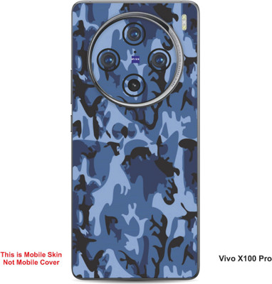 VYBE The Smart Choice Vivo X100 Pro Camouflage Embossed Mobile Skin(Pickled Bluewood 19)