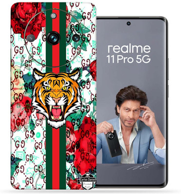 Skinex Realme 11 Pro Plus, Lion gucchi, OggyBaba Mobile Skin(Multicolor Mobile Skin With camera protector (Back + Camera + Side))