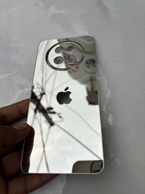 TWUAOP REALME C65 5G BACK PANNEL ACRYLIC SHEET Mobile Skin(Silver)