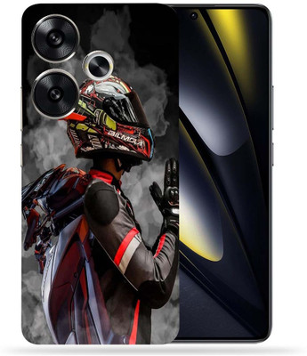 OggyBaba OggyBaba Poco F6 5g Mobile Skin(Black Racer)