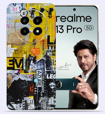 OggyBaba Realme 13 pro 5g Mobile Skin(Abstract Azure)