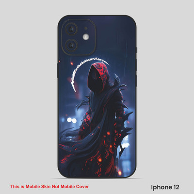 VYBE The Smart Choice iPhone 12 Horror Mobile Skin(Vampire Grey 11)