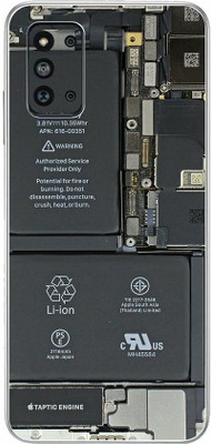 FCS Samsung Galaxy F52 5G Printed Back skin Mobile Skin(Motherboard Skin)