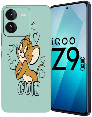 OggyBaba OggyBaba Vivo iqoo Z9 5g Mobile Skin(Cute Cat)