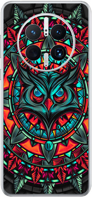 FCS Huawei Mate 50 Pro Printed Back skin Mobile Skin(Owls)