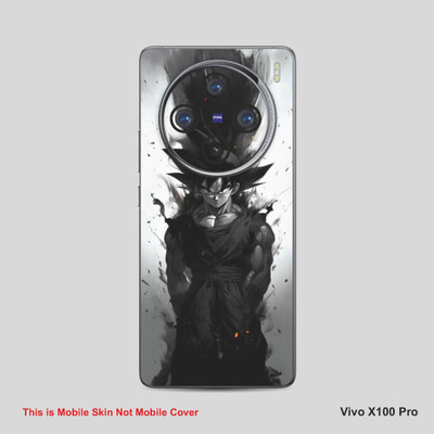VYBE The Smart Choice Vivo 100X Pro Goku Mobile Skin Mobile Skin(Davy Grey 21)