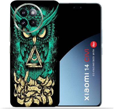 OggyBaba Xiaomi 14 Civi Mobile Skin(Angry Owl)