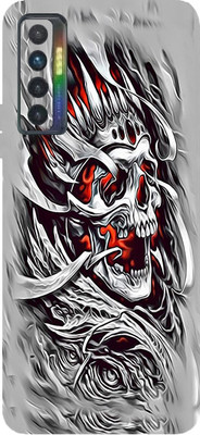 TJ CREATION Tecno Camon 17 Mobile Skin(Ultra Super Angry Mumma Skin With High Matte Finish.)