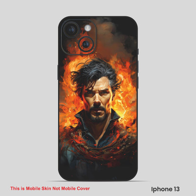 VYBE The Smart Choice iPhone 13 Super Hero Mobile Skin(Carrot Orange 4)