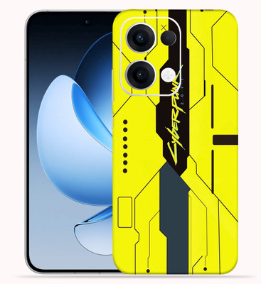 OggyBaba OggyBaba Poco M6 Plus 5g Mobile Skin(Cyberpunkh-Yellow)