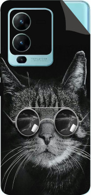 AsSkin Vivo V25 Pro, vivo v25 pro, Vivo Mobile Skin(Ultra Super Kitto Cat With High Matte Finish .Skin..)