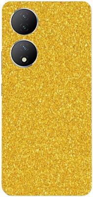 LAMHA Vivo Y100 5G, vivo y100 5g, Vivo Mobile Skin(Ultra Super Golden Glitter Wrap Sticker With High Matte Finish.)