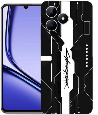 WeCre8 Skin's WeCre8 Skin's Realme Note 50 Mobile Skin(Simple Black Cyber)