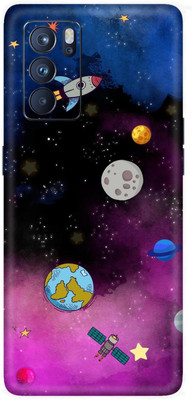 wrap craft OPPO RENO 6 PRO 5G Premium Vinyl BACK Mobile Skin(Multicolor)
